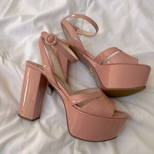 Prada Platform Heels